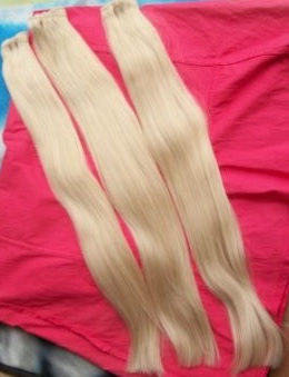 Extensiones de Cabello Rubio